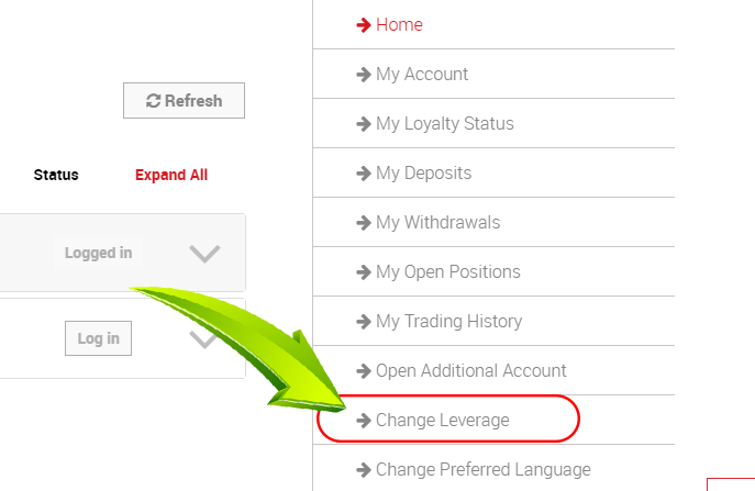 How to change leverage on forex com