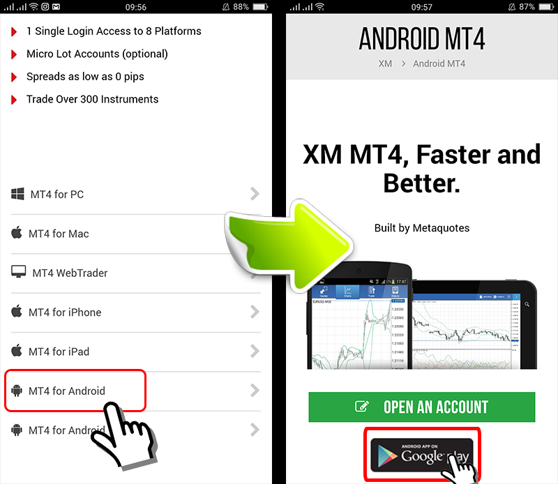 How To Download And Log Into Mt4 On Smartphones Android - 