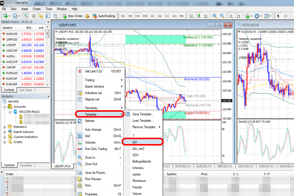 how-to-copy-customized-chart-settings-to-another-chart-mt4-beginners