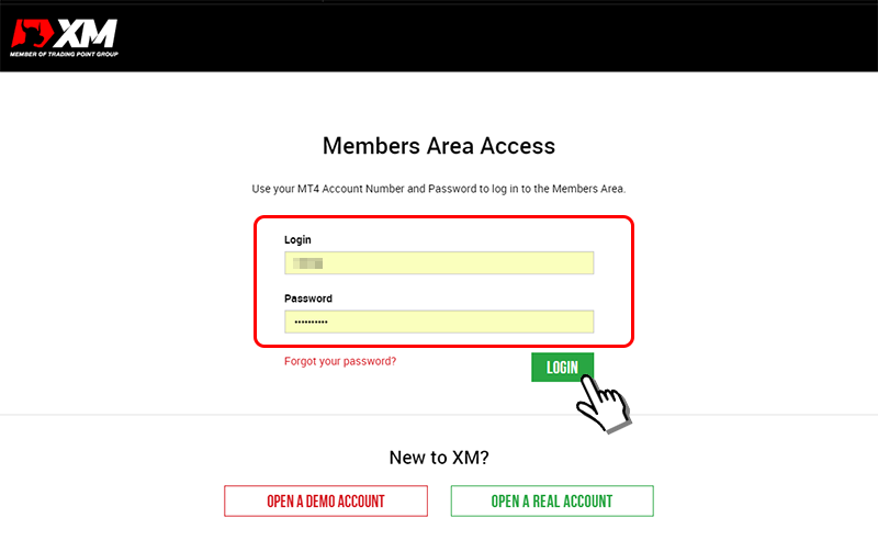 How To Log In To Real Account