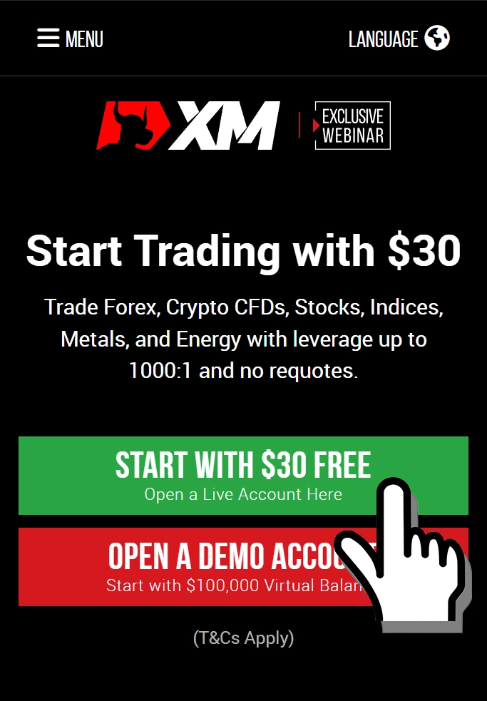 XM official website